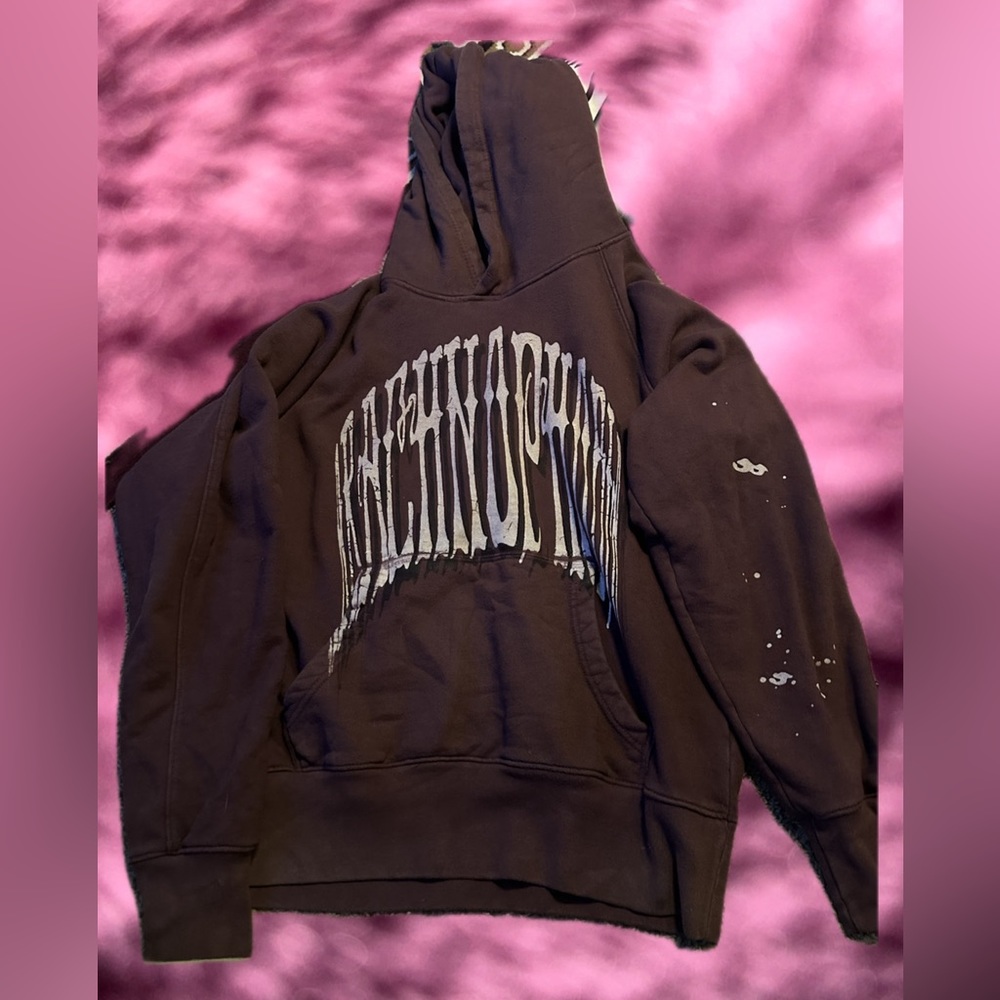 Men's Sp5der Worldwide hoodie. Oversized. Used. Men's XL.